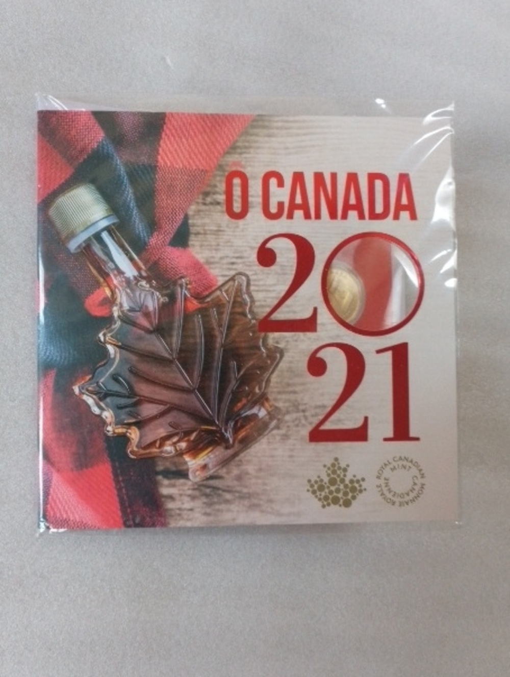 NWT O Canada 2021 Maple Leaf Collector's Keepsake Coins